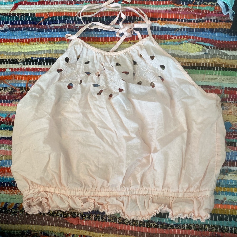 eyelet top